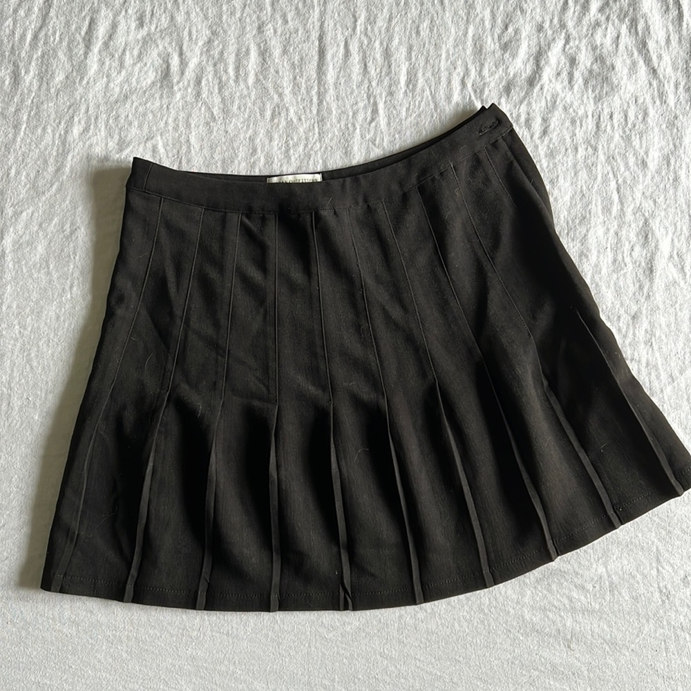 Urban Outfitters Pleated Black Skirt